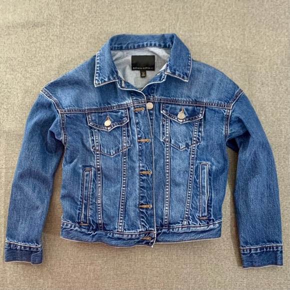 BANANA REPUBLIC | Jean Jacket; Women’s Size XSP - Picture 2 of 6